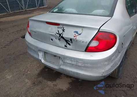 2000 Dodge Neon Highline from USA, damaged, VIN 1B3ES46C5YD731845